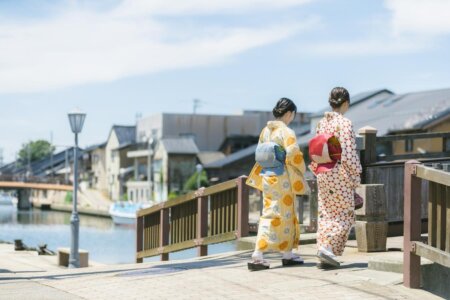昭和の雰囲気漂う内川・着物で散策プラン